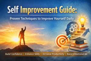 Self Improvement Guide: Proven Techniques to Improve Yourself Daily